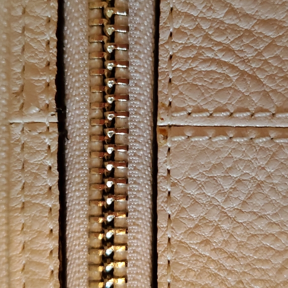 Coach White Wristlet - Leather